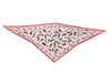 Authentic HERMES Carre POINTU Triangle Scarf "PLUMES" Silk Pink Box 9596E