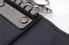 Authentic GUCCI Guccissima 6 Key Case Holder GG Leather 406662 Navy Box 9598E