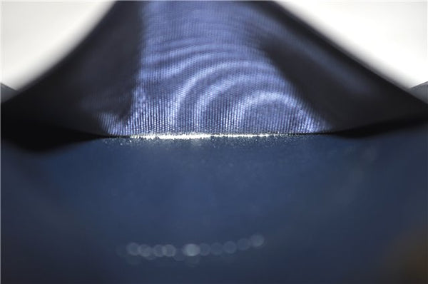 Authentic GUCCI Guccissima 6 Key Case Holder GG Leather 406662 Navy Box 9598E