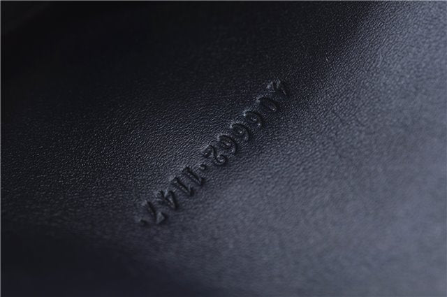 Authentic GUCCI Guccissima 6 Key Case Holder GG Leather 406662 Navy Box 9598E