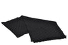Authentic Louis Vuitton Echarpe Monogram Classic Muffler Wool M70520 Black 9599E