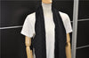 Authentic Louis Vuitton Echarpe Monogram Classic Muffler Wool M70520 Black 9599E