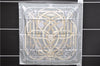 Authentic HERMES Carre 90 Scarf "CAVALCADOUR" Silk Gray 9600D