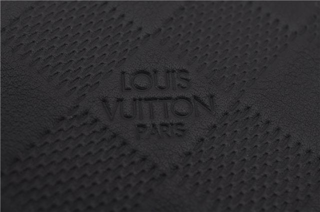 Authentic Louis Vuitton Damier Infini Portefeuille Brazza Wallet LV Box 9600E