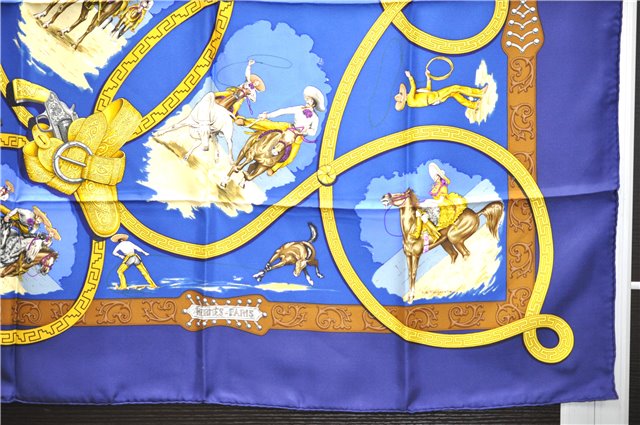 Authentic HERMES Carre 90 Scarf 