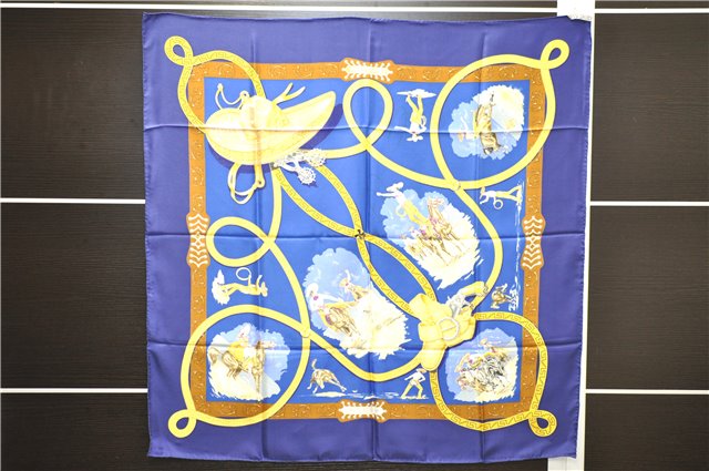 Authentic HERMES Carre 90 Scarf 