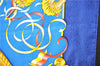 Authentic HERMES Carre 90 Scarf "LUNA PARK" Silk Blue 9603D