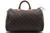 Authentic Louis Vuitton Monogram Speedy 35 Hand Bag M41524 LV 9606C