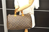 Authentic Louis Vuitton Monogram Speedy 35 Hand Bag M41524 LV 9606C