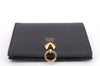 Authentic FENDI By The Way Bifold Mini Wallet Purse Leather Black Box 9606E