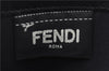 Authentic FENDI By The Way Bifold Mini Wallet Purse Leather Black Box 9606E