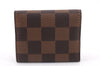 Authentic Louis Vuitton Damier Cufflinks Accessory Case Pouch M64681 LV 9607E