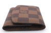 Authentic Louis Vuitton Damier Cufflinks Accessory Case Pouch M64681 LV 9607E