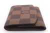 Authentic Louis Vuitton Damier Cufflinks Accessory Case Pouch M64681 LV 9607E