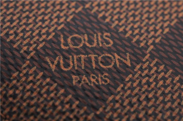 Authentic Louis Vuitton Damier Cufflinks Accessory Case Pouch M64681 LV 9607E