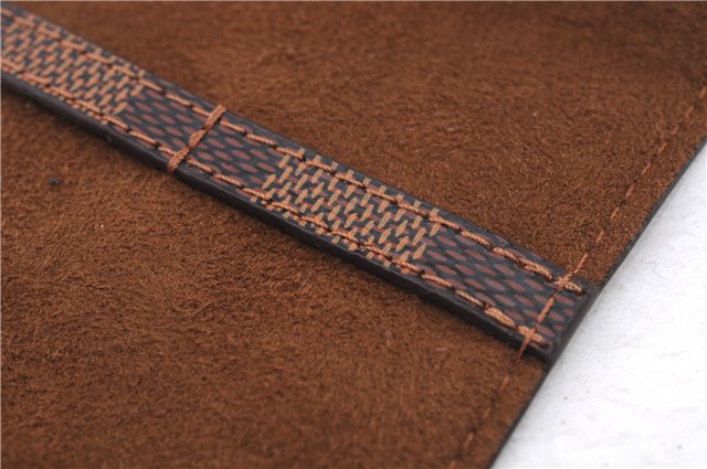 Authentic Louis Vuitton Damier Cufflinks Accessory Case Pouch M64681 LV 9607E