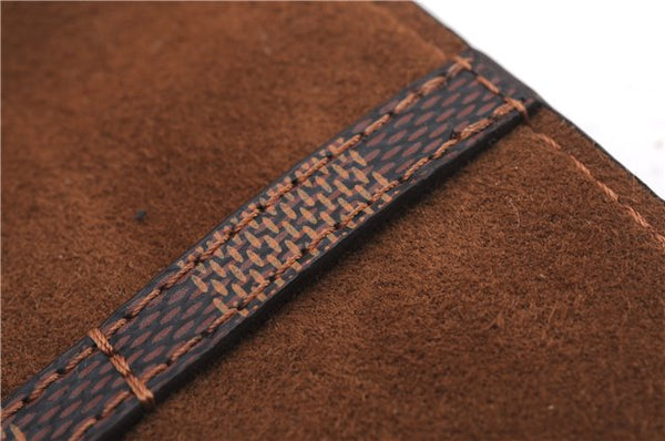 Authentic Louis Vuitton Damier Cufflinks Accessory Case Pouch M64681 LV 9607E