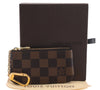 Authentic Louis Vuitton Damier Pochette Cles Coin Purse Case N62658 LV Box 9608E