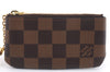 Authentic Louis Vuitton Damier Pochette Cles Coin Purse Case N62658 LV Box 9608E