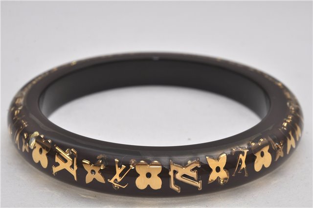 Authentic Louis Vuitton Uncle John TPM Bangle Bracelet Brown M65662 LV 9609E