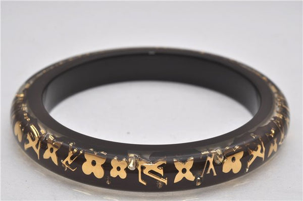 Authentic Louis Vuitton Uncle John TPM Bangle Bracelet Brown M65662 LV 9609E