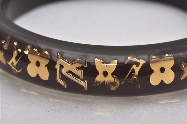 Authentic Louis Vuitton Uncle John TPM Bangle Bracelet Brown M65662 LV 9609E