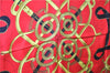 Authentic HERMES Carre 90 Scarf "EPERON D'OR" Silk Red 9610D