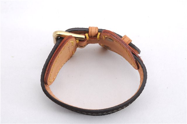 Authentic Louis Vuitton Monogram Bracelet Teda PM Bangle M92484 LV 9612E