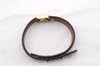 Authentic Louis Vuitton Bracelet LV Iconic Size 19 Black M8085E LV 9613E