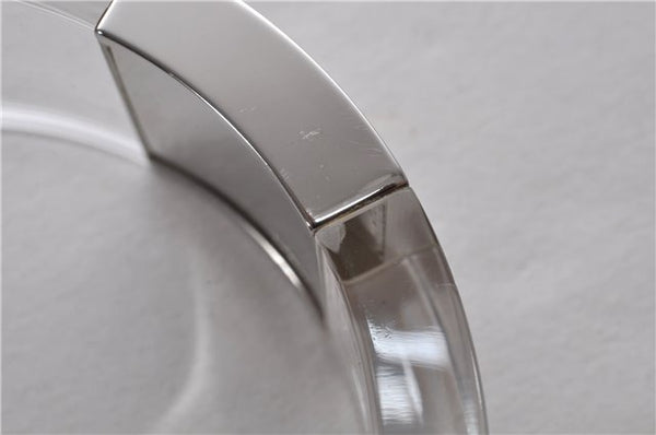 Authentic Louis Vuitton Night Clubber MM Bangle Bracelet Clear M92199 LV 9615E