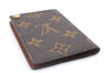 Auth Louis Vuitton Monogram Porte Cartes Credit Pression M60937 Card Case 9616C