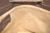 Authentic FENDI Selleria Villa Borghese Hand Tote Bag Purse Leather Brown 9619F