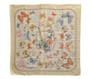 Authentic HERMES Carre 90 Scarf "FARANDOLE" Silk Beige 9620D