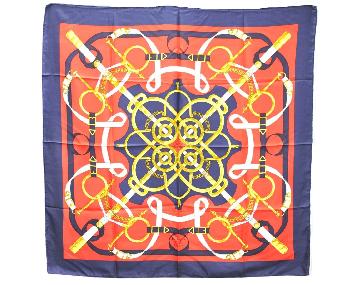 Authentic HERMES Carre 90 Scarf 