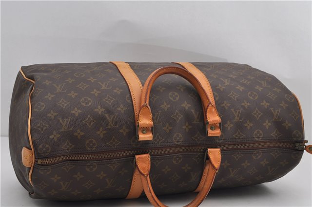 Authentic Louis Vuitton Monogram Keepall 50 Travel Boston Bag Old Model LV 9624E