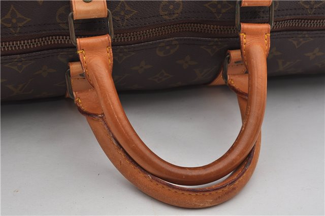 Authentic Louis Vuitton Monogram Keepall 50 Travel Boston Bag Old Model LV 9624E