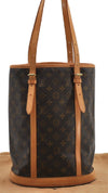Authentic Louis Vuitton Monogram Bucket GM Shoulder Tote Bag M42236 LV 9625E