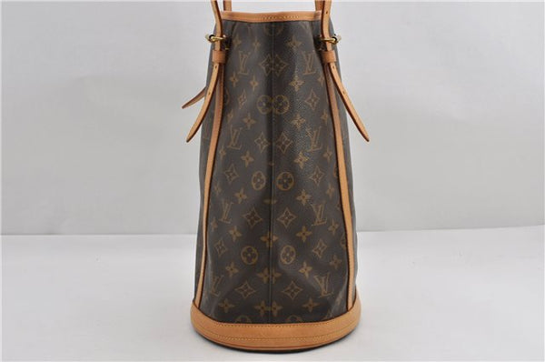 Authentic Louis Vuitton Monogram Bucket GM Shoulder Tote Bag M42236 LV 9625E