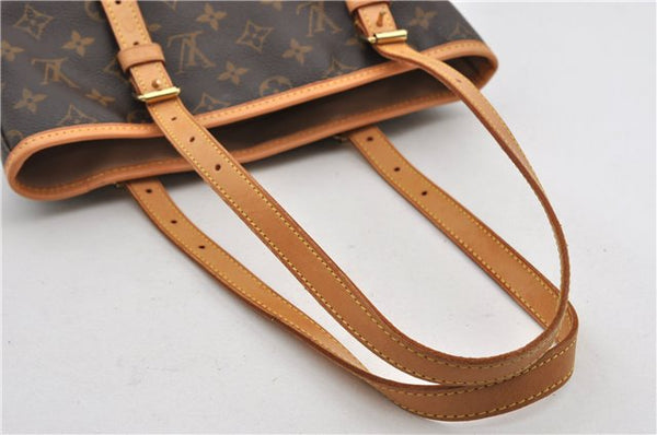 Authentic Louis Vuitton Monogram Bucket GM Shoulder Tote Bag M42236 LV 9625E
