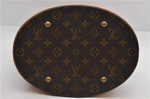 Authentic Louis Vuitton Monogram Bucket GM Shoulder Tote Bag M42236 LV 9625E