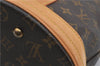 Authentic Louis Vuitton Monogram Bucket GM Shoulder Tote Bag M42236 LV 9625E