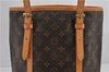 Authentic Louis Vuitton Monogram Bucket GM Shoulder Tote Bag M42236 LV 9625E