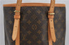 Authentic Louis Vuitton Monogram Bucket GM Shoulder Tote Bag M42236 LV 9625E