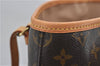 Authentic Louis Vuitton Monogram Bucket GM Shoulder Tote Bag M42236 LV 9625E