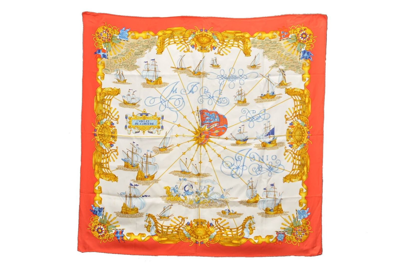 Authentic HERMES Carre 90 Scarf 