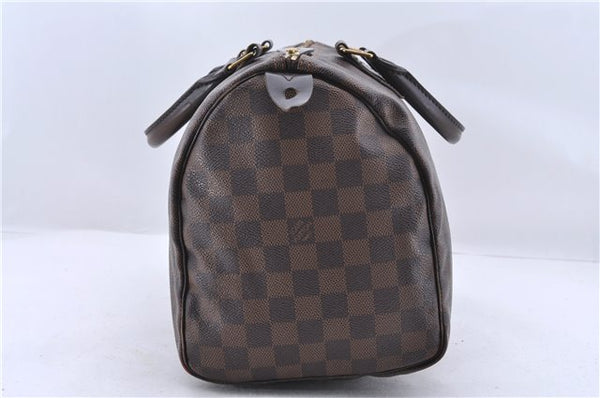 Authentic Louis Vuitton Damier Speedy 30 Hand Bag N41364 LV 9626C