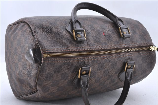 Authentic Louis Vuitton Damier Speedy 30 Hand Bag N41364 LV 9626C