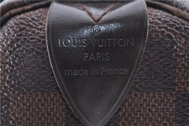 Authentic Louis Vuitton Damier Speedy 30 Hand Bag N41364 LV 9626C