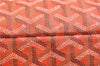 Authentic Goyard Saint Louis PM Shoulder Tote Bag PVC Leather Orange 9626E