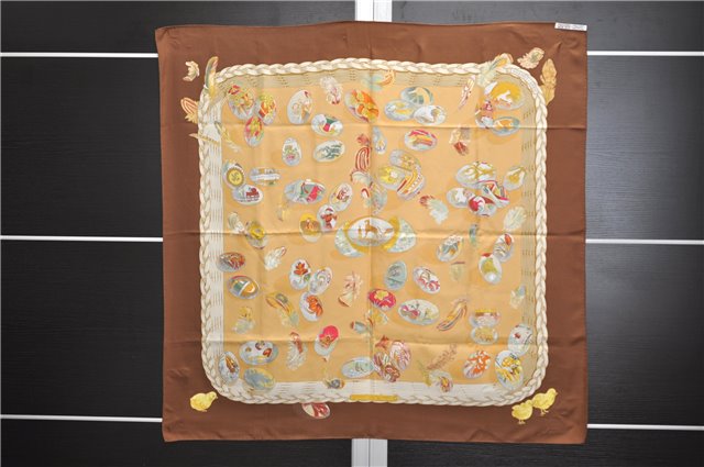 Authentic HERMES Carre 90 Scarf 